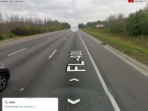 Google Maps Street View Interstate 4 Exits 44-55