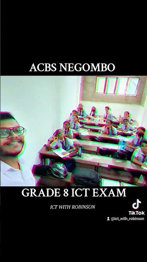 ACBS INSTITUTE GRADE 8 ICT TERM TEST 📖🩶 #ol #ict #englishmedium #negombo