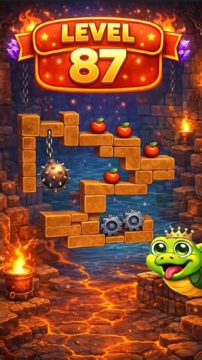 LEVEL 87 BROKE MY BRAIN 🐍🔥 | Snake Puzzle #shorts