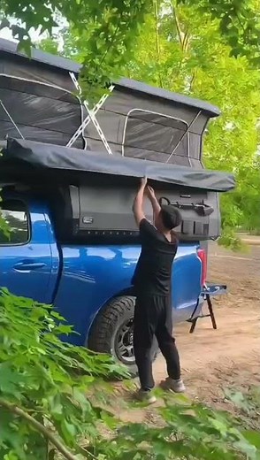 Easy Pop Up Truck Camper Setup for Beginners