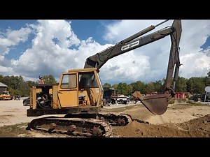Operating The Oldest Excavator I've Been On At C&C Equipment