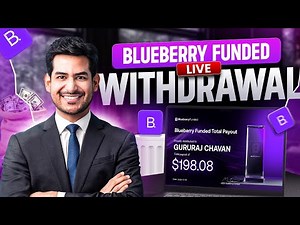 🔴 LIVE Withdrawal Proof: Blueberry Funded Real or Fake? 🤑 | $198 Payout Received