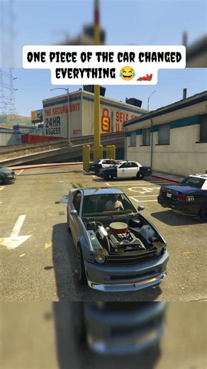 One car part changed everything 🤯🚔 #gta #gta5 #gtav #shorts #short