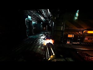 Aggressive gameplay DOOM 3 [ Realistic Ultra Graphics MOD ] - ПУЛЕМЕТ Max­-2