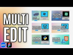 How to Edit Multiple Images at Once | Figma Multi Edit