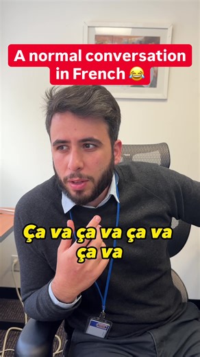 Every French Conversation Starts This Way!