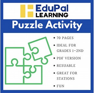 Puzzle Game: Print, Laminate, and Learn