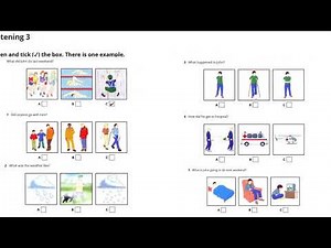 Practice English Listening Tests for A2 Daily Conversations - Test 1