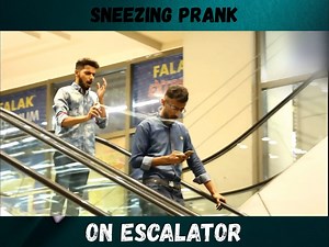 65K views · 1.4K reactions | Sneezing Prank On Escalator | Scary Pranks | Facebook