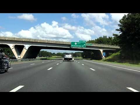 Interstate 295 - Virginia (Exits 43 to 37) southbound