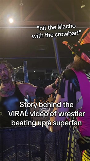 Here's what ACTUALLY happened! I was the superfan who got attacked by WCW wrestler, Crowbar at @this_is_acw back in October.