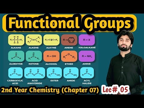 Functional Groups | Classification of Organic Compounds on the basis of functional groups Lec#05