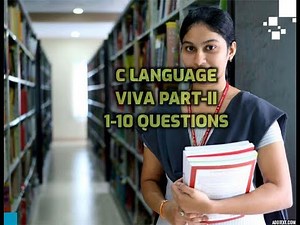 PPS Lab Viva Questions and Answers | C Programming Viva Questions | Programming for Problem Solving