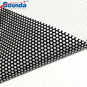 [Hot Item] One Way Vision Film Perforated Window Sticker