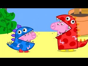 Peppa Pig's Big Enormous Dinosaur Party 🐷 🦖 Playtime With Peppa