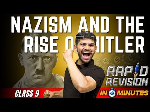 Nazism and the Rise of Hitler | 10 Minutes Rapid Revision | Class 9 SST