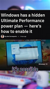 555K views · 4.4K reactions | Ultimate Performance Mode | UFD Tech | Facebook