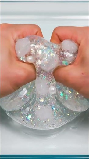 “This Clear Slime Is TOO Real 😳💧 Ultra Satisfying ASMR”