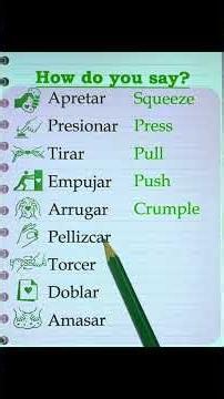 VOCABULARIO BÁSICO EN INGLÉS – APRENDE INGLÉS PARA PRINCIPIANTES 📖🇺🇸🤩 #ingles #aprenderingles