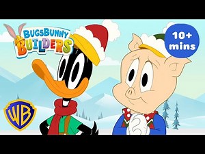 Bugs Bunny Builders | In the Christmas Spirit! 🎄🎅 | Cartoon Compilation | ‪@wbkids‬​
