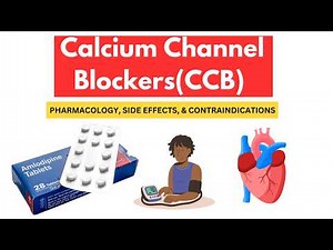 Calcium Channel Blockers Explained – Pharmacology, Uses, Side Effects & More!