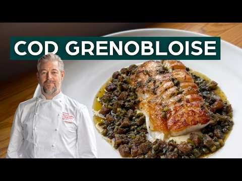 Lemon, Capers, Butter Sauce for Fish | Cod Grenobloise