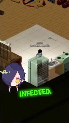 Louis Interrupts This Message With Important News! #vtuber #gamingshorts #projectzomboid