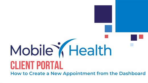 How to Create a New Appointment from the Dashboard