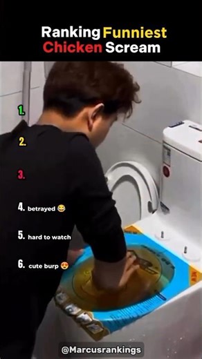 ranking funniest chicken scream #usa