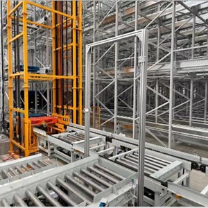 [Hot Item] Advanced High Density Four Way Shuttle Asrs Warehouse Storage Rack with Pallet Lift