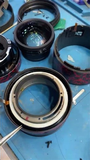 "Sigma 35mm Lens Autofocus Motor Repair: Magnet Alignment & Precision Fix."