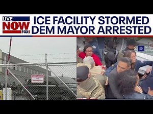 BREAKING: Dem officials storm ICE facility, Newark mayor arrested