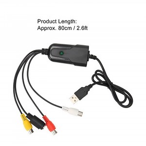 Périphérique De Carte De Capture Vidéo Dispositif De Capture Vidéo Usb, Convertisseur Vidéo Rca Vers Usb, Carte Son Fixation