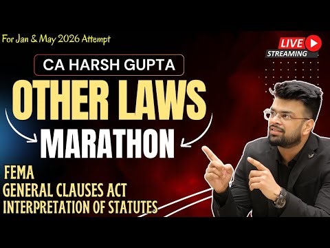 OTHER Laws Marathon | 2026 Attempt | Jan, May & Sep