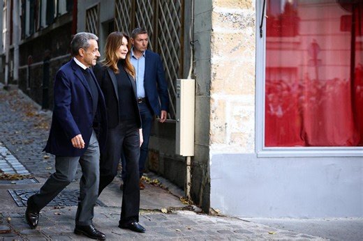 Ex-French President Sarkozy Begins Prison Term | Rediff-TV | Rediff.com