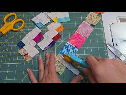 I sewed just with 2" square very amazing quilt pattern...you shouldn't miss