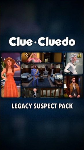 CLUE/CLUEDO: LEGACY SUSPECT PACK | Official Video Game Trailer