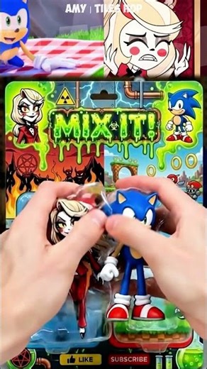 Mix it! Sonic and Mistic Girl #sonic #mixit #shorts