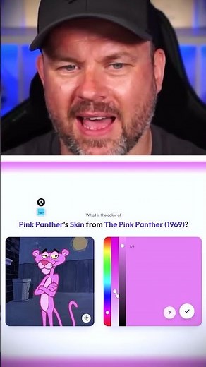Can You Remember The Color Of The Pink Panther?🤔