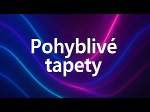 Pohyblivé tapety na pc. Zdarma díky Lively Wallpaper