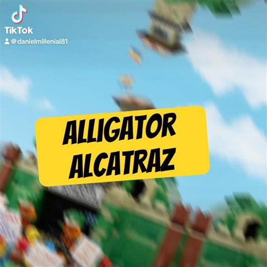 Lego Alligator Alcatraz: Protesters Rally Outside the Swampy Immigration Prison!