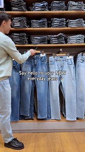 21K views · 276 reactions | Definitely your new everyday jeans! ✨✨ Slim Straight Jeans UNIQLO dengan fit yang pas dan nyaman dipakai seharian bikin tampilan santai yang tetap rapi  Dapatkan di seluruh Toko UNIQLO, UNIQLO App atau kunjungi https://s.uniqlo.com/48Sn5gH sekarang! #UniqloIndonesia #UniqloLifeWear | Uniqlo Indonesia | Facebook