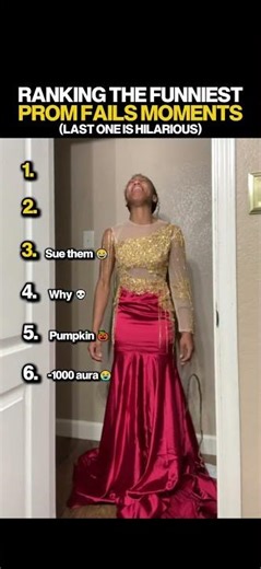 Ranking The Best Prom Fails #shorts #best #prom #shortsviral