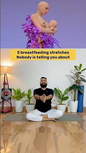 5 Breastfeeding Stretches Every New Mom Needs!