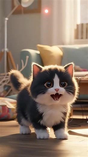 The Red Shadow Hunt: Neo’s Epic Laser Battle #funny #artificialintelligence #art