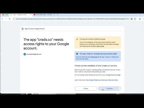 CR/ADS Platform – YouTube API Integration Demo