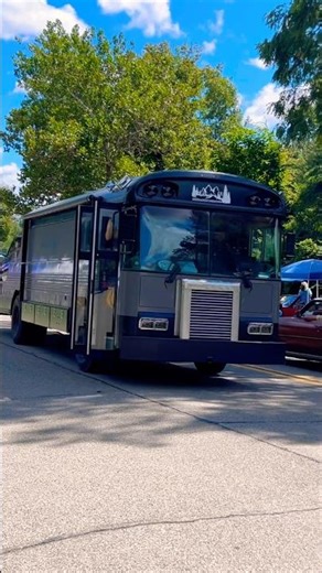Classic Car Hauler Bus At Hines Cruise! #car #bus #classiccar