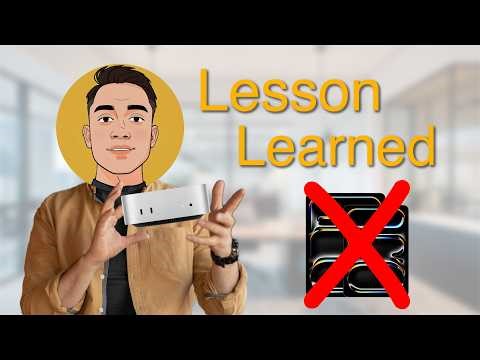 I Tried the iPad Pro M4 as My Main Device and it didn't Work - I Switched to Mac mini M4 pro Instead