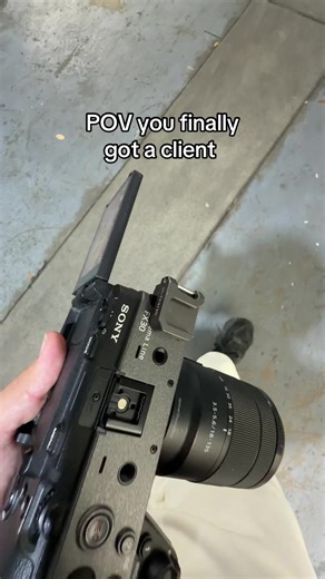 POV: You've Finally Got a Client in Videography