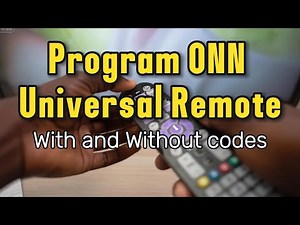 Onn Universal Remote Programming (2 Easy Methods!)